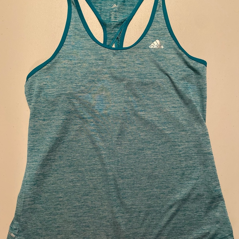Adidas Teal Climalite Tank